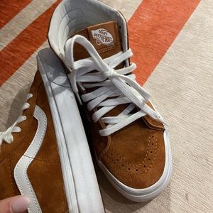 Pig Suede Tortoise Shell Vans - hard to find!